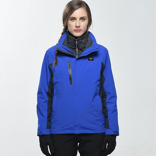 自由基地2023新款秋冬男女软壳内胆热封冲锋衣加厚内胆防风外套 NMJ-2009 商品图3