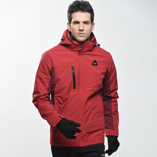 自由基地2023新款秋冬男女软壳内胆热封冲锋衣加厚内胆防风外套 NMJ-2009 商品图0