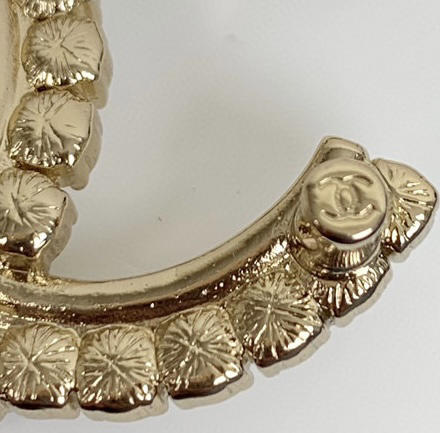 小香双C水钻胸针 商品图3