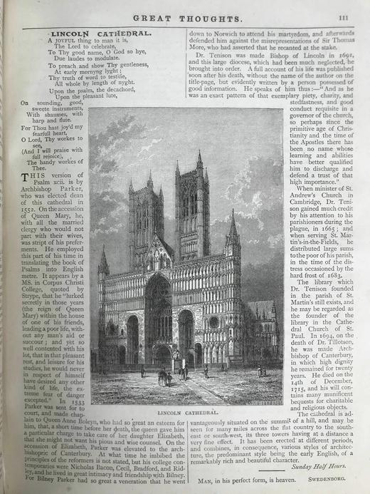 1890年 伟大思想 百余幅插图 漆布精装16开 商品图10