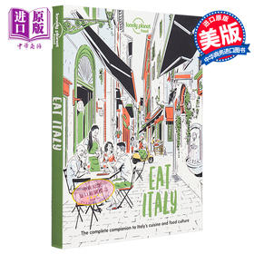 预售 【中商原版】孤独星球美食指南 意大利 第1版 英文原版 Lonely Planet Eat Italy 1