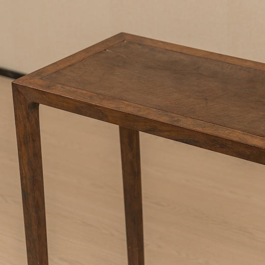 清 黄花梨马蹄腿四面平香几 商品图1