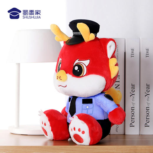 【蓝衬小龙（可定制）/清仓】可定制毛绒玩偶儿童礼品礼物萌萌龙公仔 商品图6