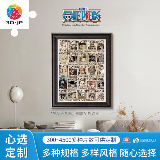 心选定制 H3423 ONE PIECE-通缉令集结 商品图0