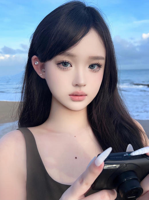 大直径混血丨花园嬉皮士·Hanawink丨14.5mm（年抛/2片装） 商品图7