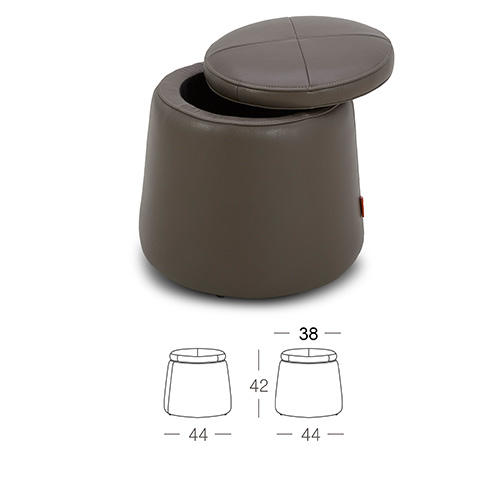 顾家家居整装 皮艺/布艺单椅KZ.A019/KZ.D005 商品图3