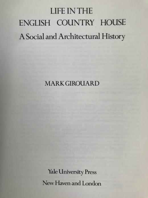 英国乡村生活社会与建筑史（1979） 数百幅插图 精装16开 商品图3