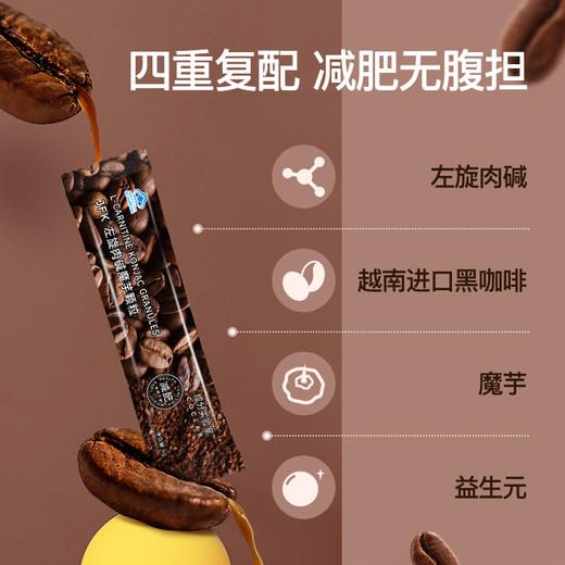 成分实验室-左旋肉碱咖啡  国家shou款蓝帽认证的jianfei咖啡【0219期开团】 商品图3