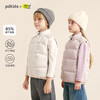 【换季护暖好拍档】儿童90白鸭绒压胶拼接羽绒马甲PDMJ2303 商品缩略图0