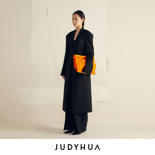 JUDYHUA 雕塑感轮廓收腰大衣 商品图1