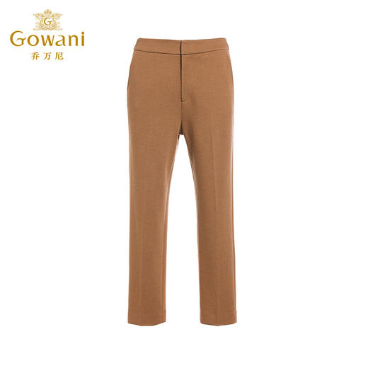 乔万尼秋冬新品休闲裤100%绵羊毛挺括西装裤ET4F815 商品图4