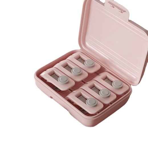 「6只盒装！颜值派」被子固定器防滑跑无痕夹子多功能床单卡扣居家日用冬季无针安全定角器 商品图4