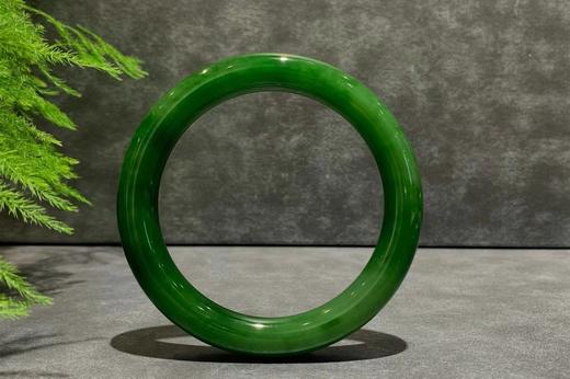 【御珠宫坊·传承系列】碧玉手镯58.5mm 商品图0