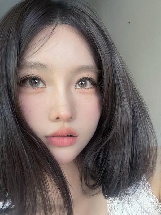 wecute半年抛 冰透椰青 绿/落日奶酪 棕 14.2mm 非离子 商品图2