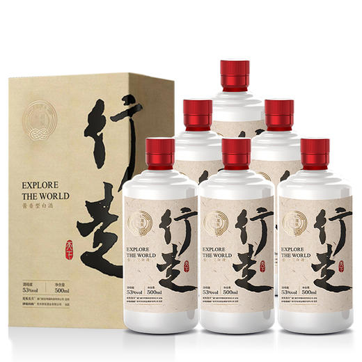 行走·天下厦航高品质酱香型白酒 （行走）500ml/瓶 商品图1