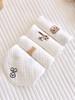 【母婴用品】新生儿口水巾婴儿纯棉纱布刺绣A类小手帕 商品缩略图4
