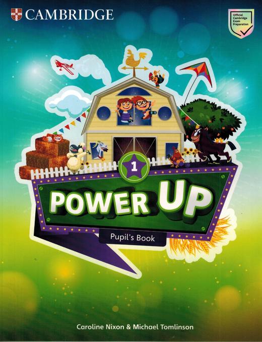剑桥少儿英语教材Power Up 1级别学生练习册3本套装 商品图1