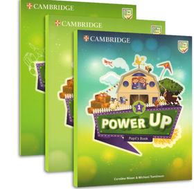 剑桥少儿英语教材Power Up 1级别学生练习册3本套装
