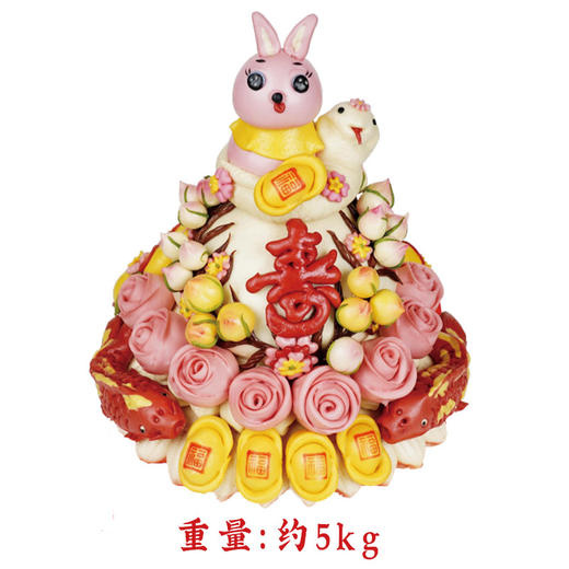 【爱菊花馍】蛇盘兔 商品图1