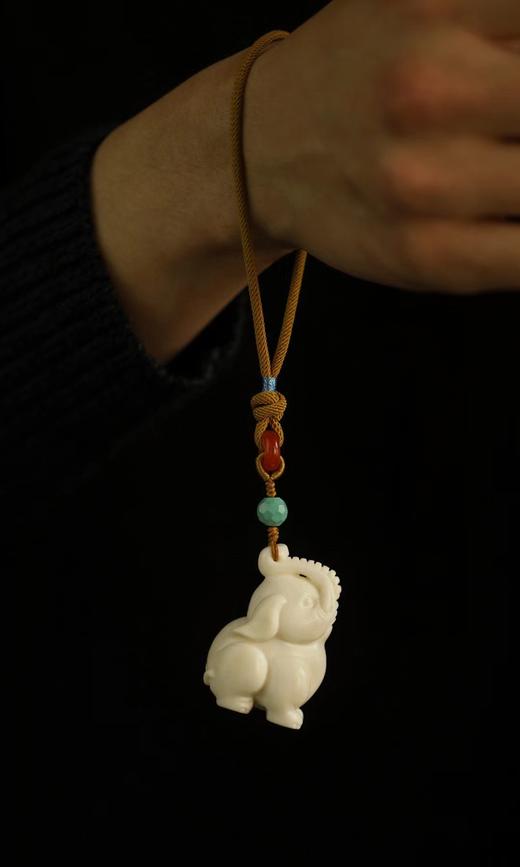 吉象°鹿角手把件挂件 商品图7