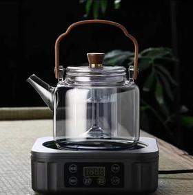 【茶具】围炉煮茶家用蒸煮茶壶批发高硼硅泡茶壶玻璃耐高温提梁壶