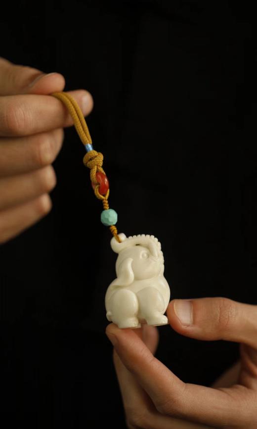 吉象°鹿角手把件挂件 商品图5