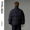PINLI品立秋冬新品华夫格立领羽绒服潮牌短款加厚面包服外套B233208089 商品缩略图2