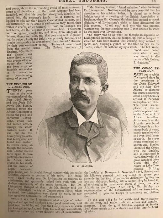 1890年 伟大思想 百余幅插图 漆布精装16开 商品图7