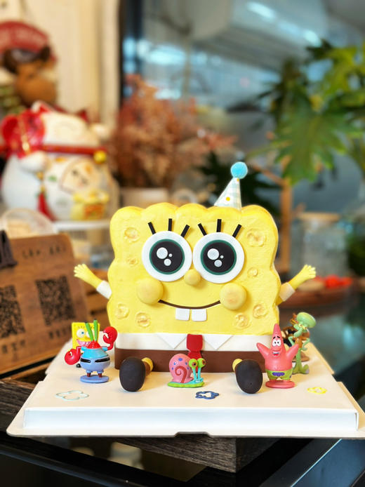 海绵宝宝主题蛋糕，提前5天预定哦 商品图0