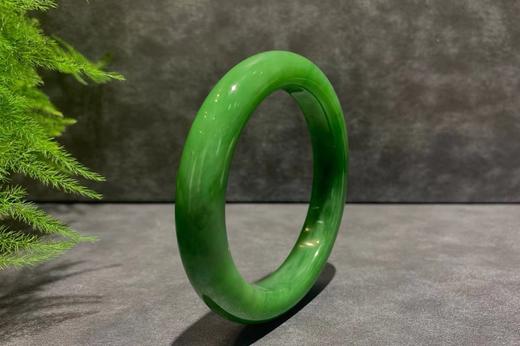 【御珠宫坊·传承系列】碧玉手镯57.5mm 商品图4