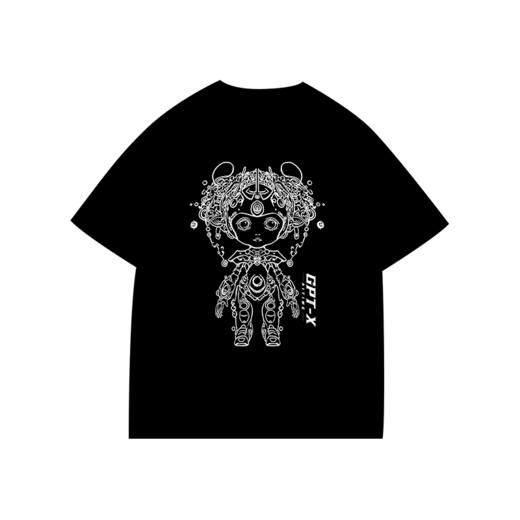 【GPT- X 】量子学派原创设计服饰  男女同款卫衣 T恤 商品图1