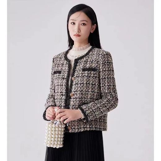 南3天轩咖格小香风外套 商品图1