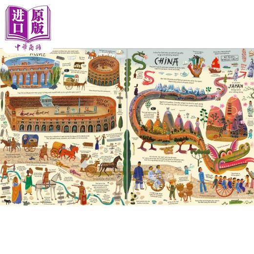 【中商原版】车轮 有趣的车辆手册Tom Schamp Wheels The Big Fun Book of Vehicles英文原版 儿童科普绘本 精装进口 儿童读物 商品图2