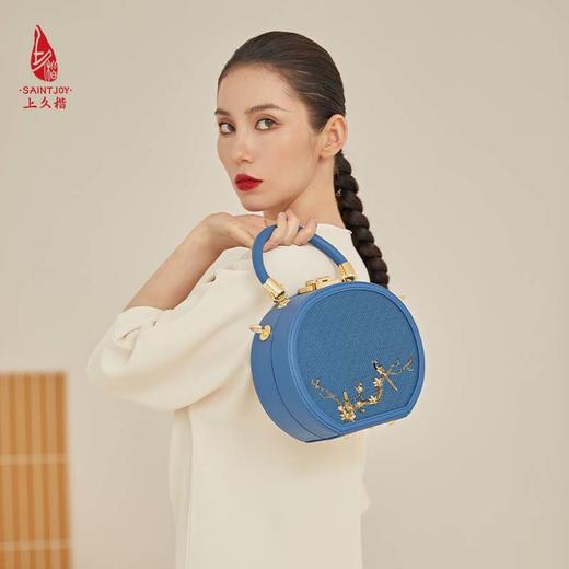 SAINTJOY/上久楷 宋锦女式拎包   双鹊报喜   BWS23A0401 商品图6