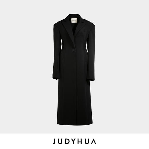 JUDYHUA 雕塑感轮廓收腰大衣 商品图3