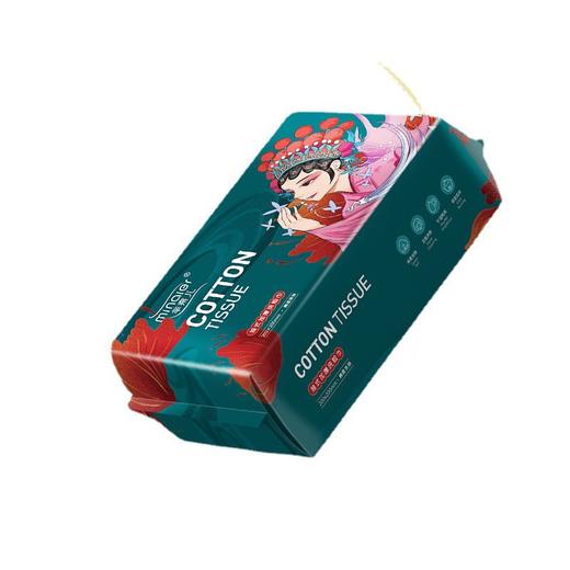 【宠粉福利！拍一发6包！】芈奈儿国潮风洗脸巾，提取天然棉花，温和洁面。男女通用，柔软亲肤。一次性使用，方便卫生，温柔呵护肌肤！母婴适用！！！ 商品图5