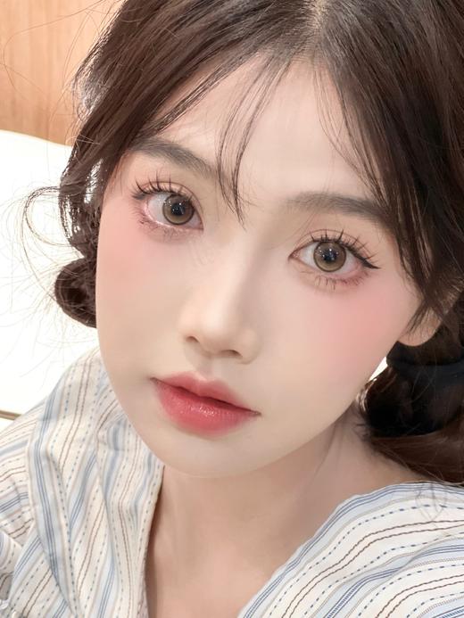 wecute半年抛 泰式奶蓝/蜂窝奶茶 棕 14.2mm 非离子 商品图8