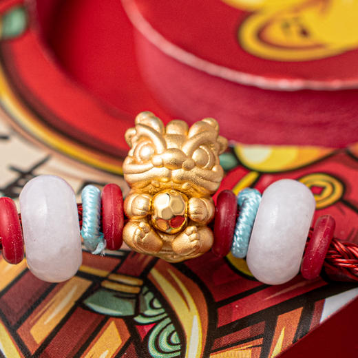 2024龙年转运手链 纯金+纯银+和田玉 商品图5