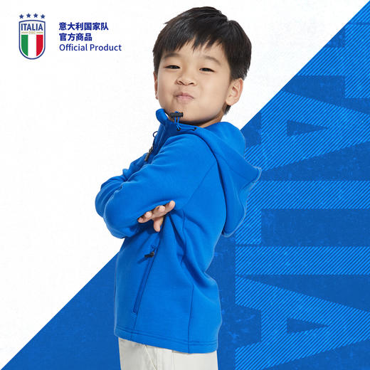 意大利国家队官方童装 | 意大利蓝色同款童装外套球迷外套 商品图3