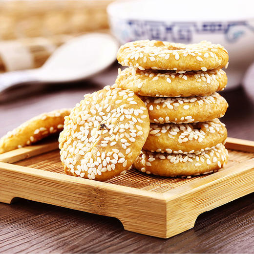 【龙游好物】德辉薄酥饼500g袋装（原味/辣味） 商品图4