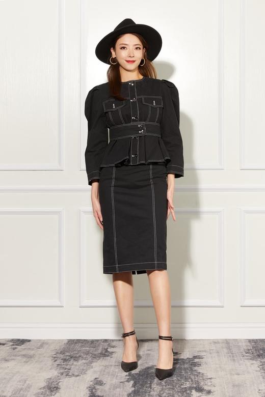 ELLA JADE 时尚优雅黑色套装 11154 商品图2