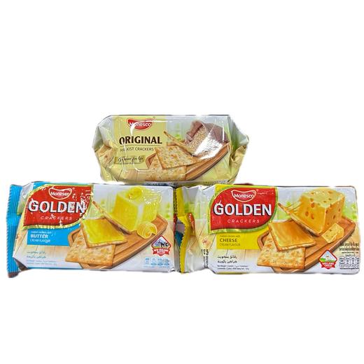 茉乃可干酪味涂层苏打饼干120g/奶油味涂层苏打饼干120g/原味苏打饼干135g 鲜香四溢 051488/051490/051487 商品图0