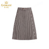 乔万尼秋冬半身裙a字版千鸟格气质高级ET4D806 商品缩略图4