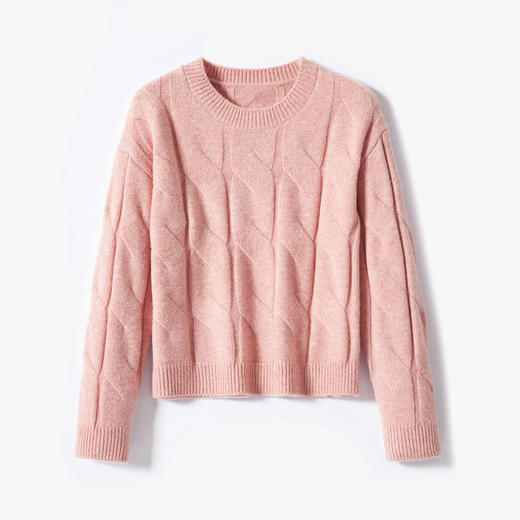 【双11】秋冬时尚洋气小款毛衣女短款高腰百搭显瘦针织上衣CC-tbrk-23136 商品图4