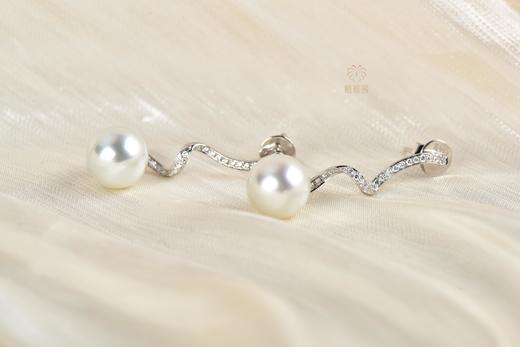 【侧耳倾听】珍珠耳坠    ZZ12308085 商品图2