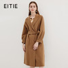 EITIE爱特爱冬季新款气质翻领中长款大衣外套7214931 商品缩略图0