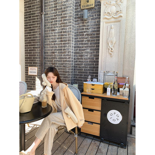 燕麦高妹版XS   加热舒服裤 / 冬天穿上不想脱系列 百搭宽松直筒休闲裤 商品图0