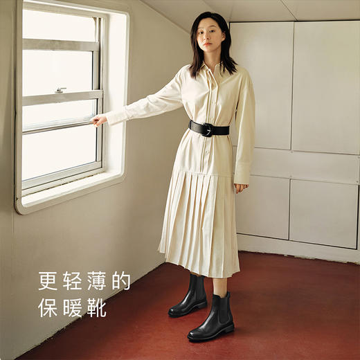 -7or9-被窝暖暖靴 黑松子&毛里 商品图2