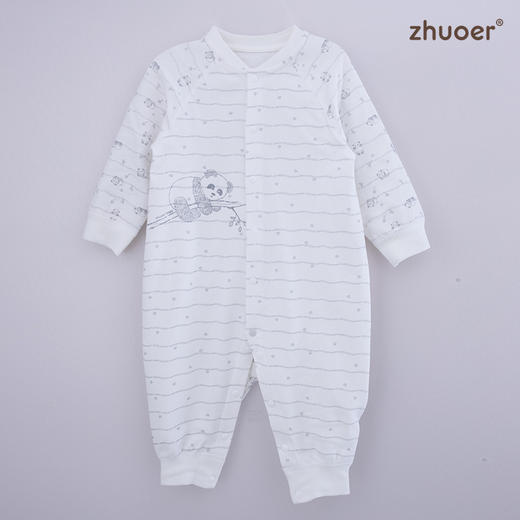 【春秋贴身连体衣】卓儿宝宝打底衫纯棉家居服婴儿衣服5A抑菌 适合3个月-2岁 商品图5