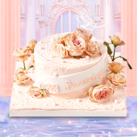 【会员券专用】卡布奇诺玫瑰